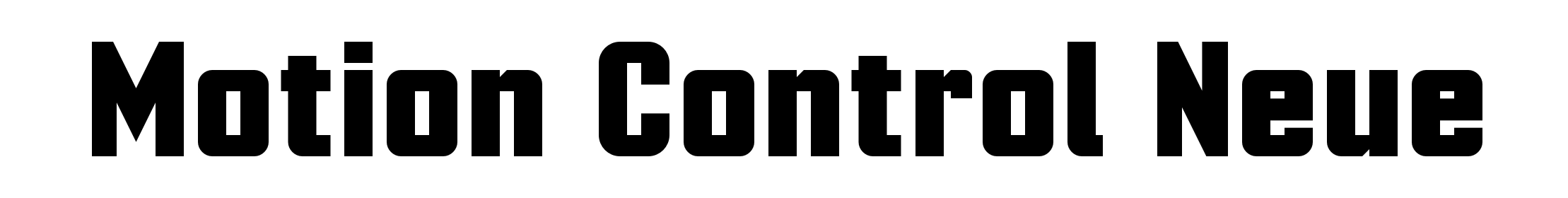 Motion Control Neue